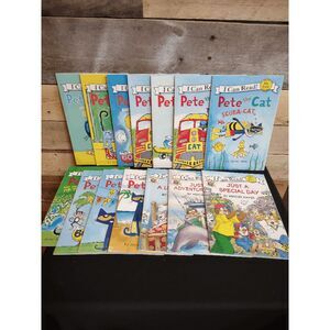 Lot of 17 I Can Read Children's Books - Pete the Cat, Little Critter, DC